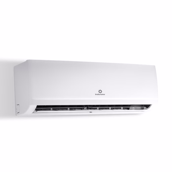 aire acondicionado split asi124a 12.000 btu alta eficiencia indurama lado derecho