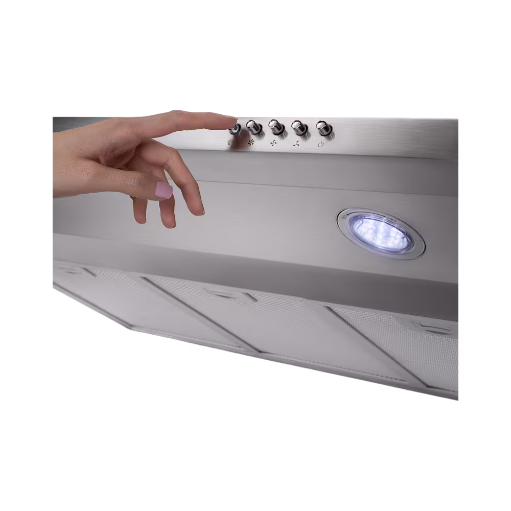 campana extrac de olores cei 60crp indurama panel de control