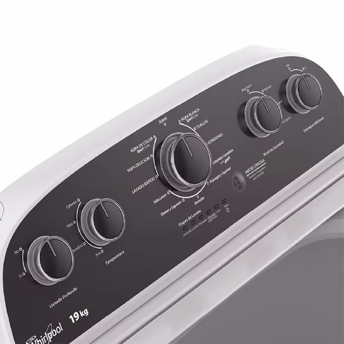 lavadora automática 7mwtw1955ew panel de control