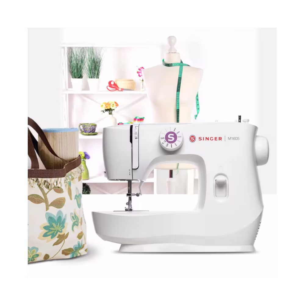 máquina de coser doméstica m1605 singer detalle