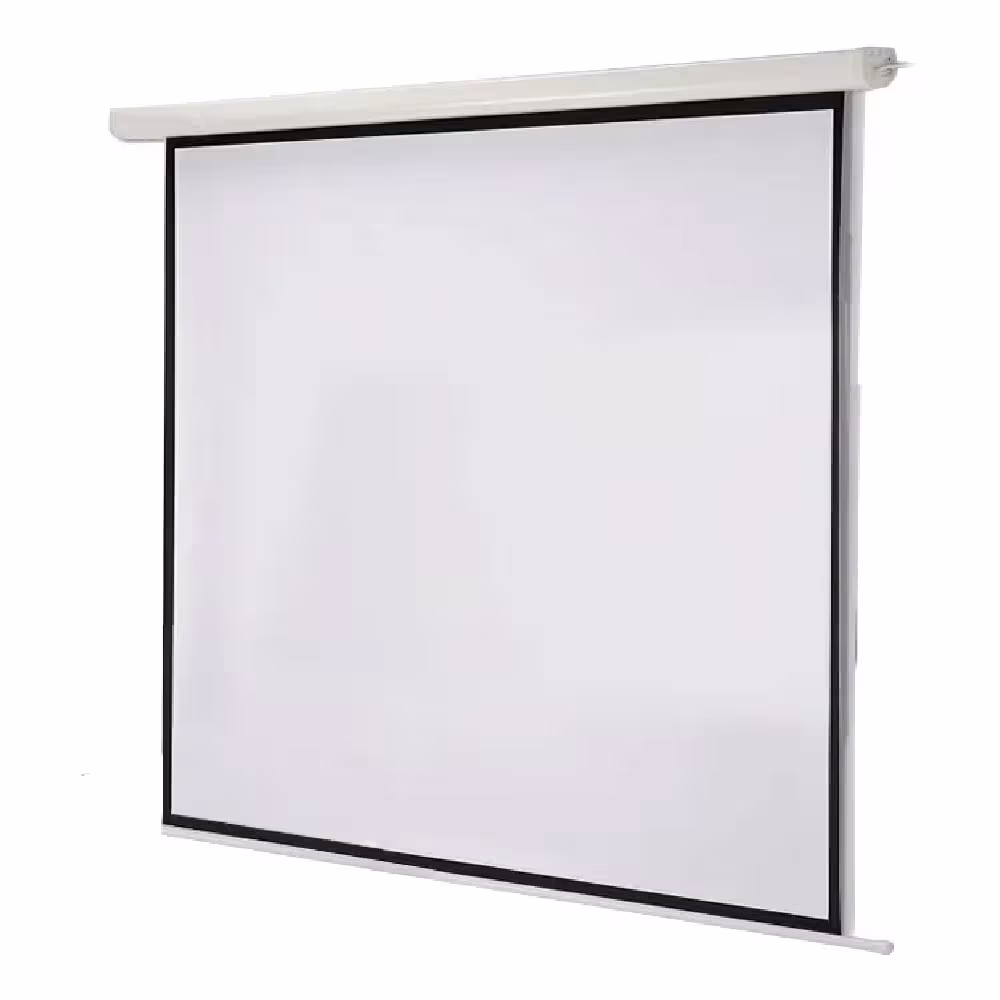 pantalla manual para proyectores epson lateral izquierda